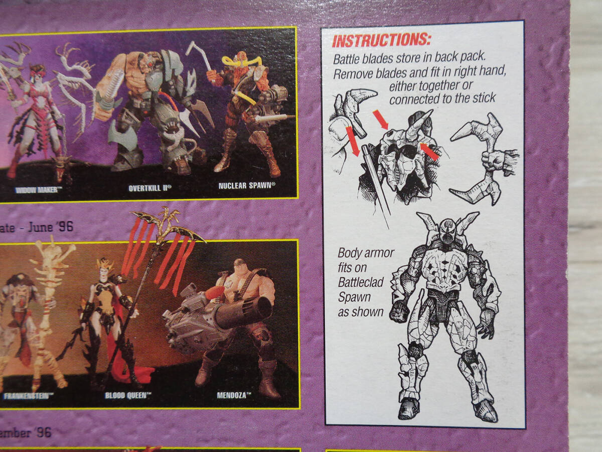 スポーン バトルクラッド・スポーン マクファーレン・トイズ 1996年 ビンテージ 新品 未開封_画像10