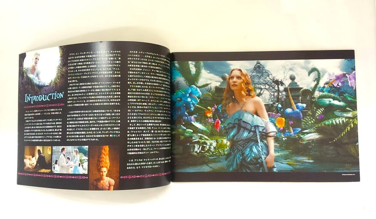 【丸-597】アリス?イン?ワンダーランド 時(shí)間の旅/映畫パンフレット/ジョニー?デップ/ミア?ワシコウスカ/アン?ハサウエイ（SK）