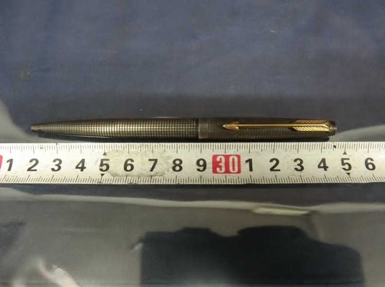 L4662 USA sterling SILVER シルバー 銀制刻印有 パーカー Parker ボールペン 筆記用具