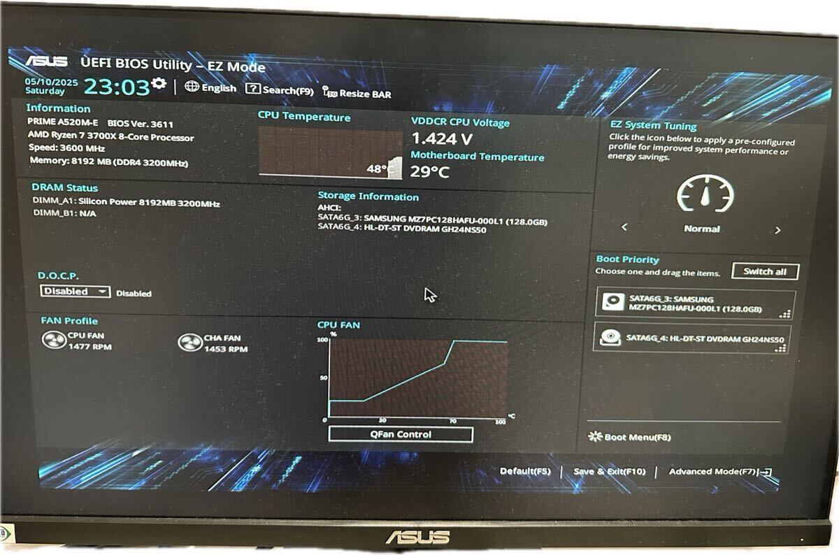 1円スタート！ryzen7 3700x デスクトップPC 自作