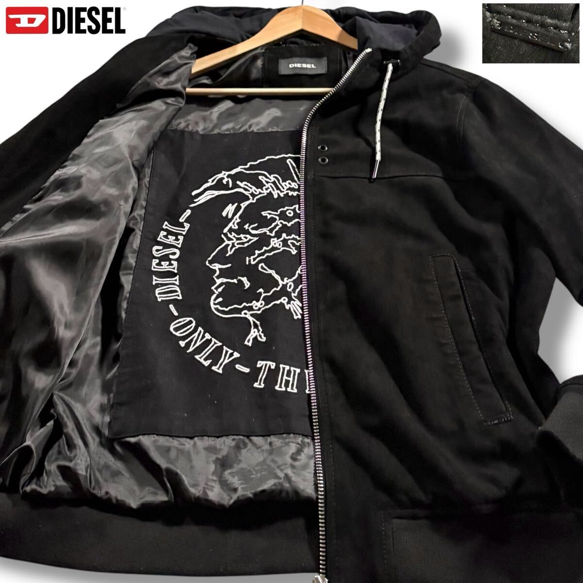 極美品/希少XLサイズ DIESEL ディーゼル ゴートレザー 山羊革
