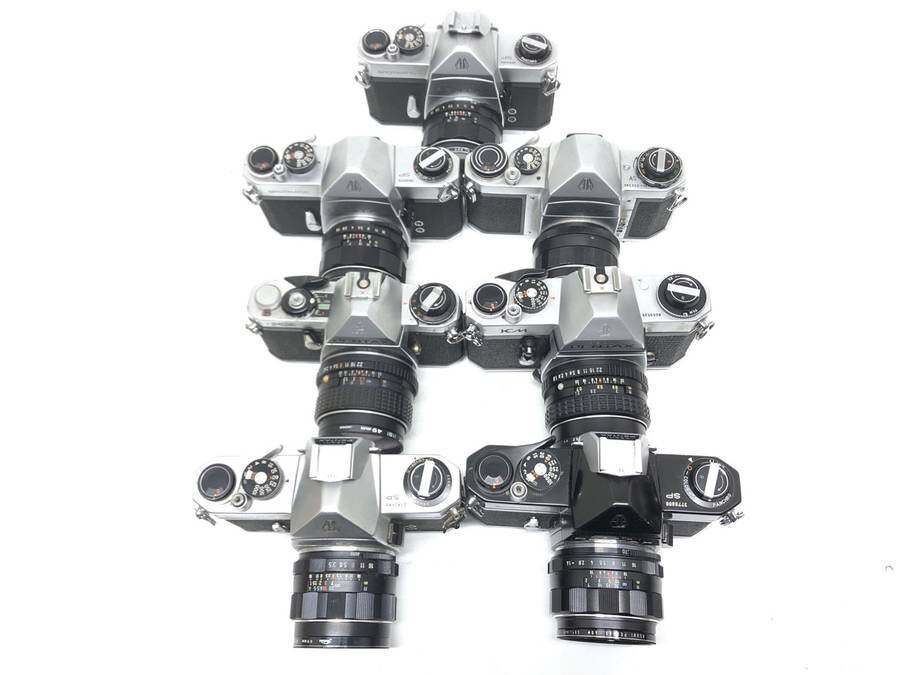 PENTAX MF一眼レフ 計(jì)7點(diǎn)セット まとめ売り■ジャンク品