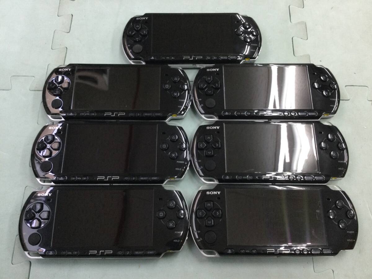 GN7328/60/0】ジャンク(クリーニング済)☆PSP☆本体☆計7台☆PSP