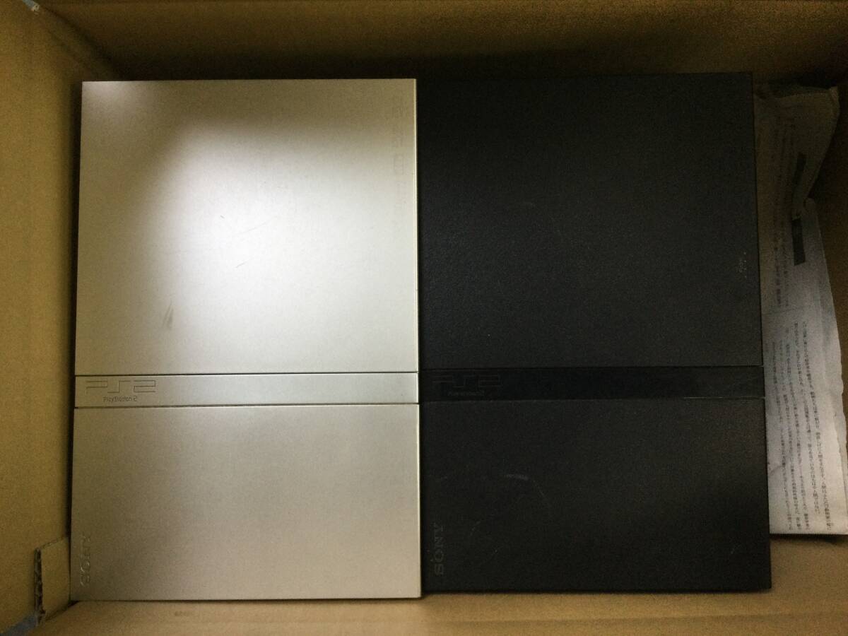 GN7377/80/0】ジャンク☆PS2☆本体☆薄型8台☆プレステ2