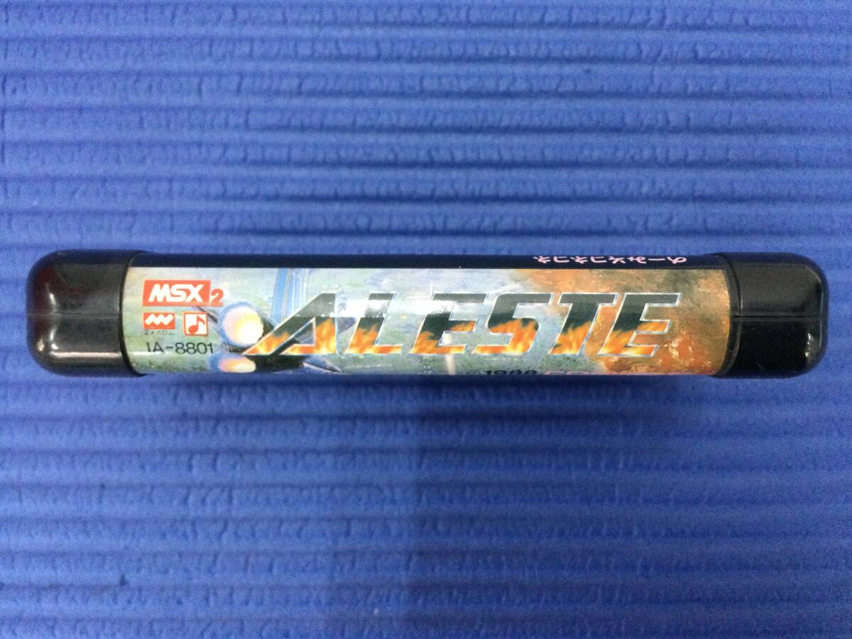 GB1327/60/0】動作未確認の為ジャンク☆MSX2カセット☆ALESTE