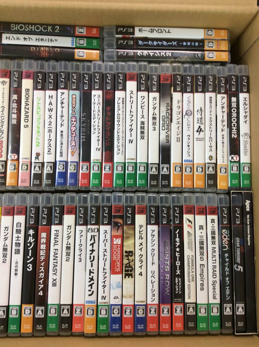 【GC125/120/0】PS3ソフト★合計(jì)72本前后★まとめ★セット★FF/ネプテューヌ/CLASH OF TITANS タイタンの戦い/NINJA GAIDEN/白騎士物語/他