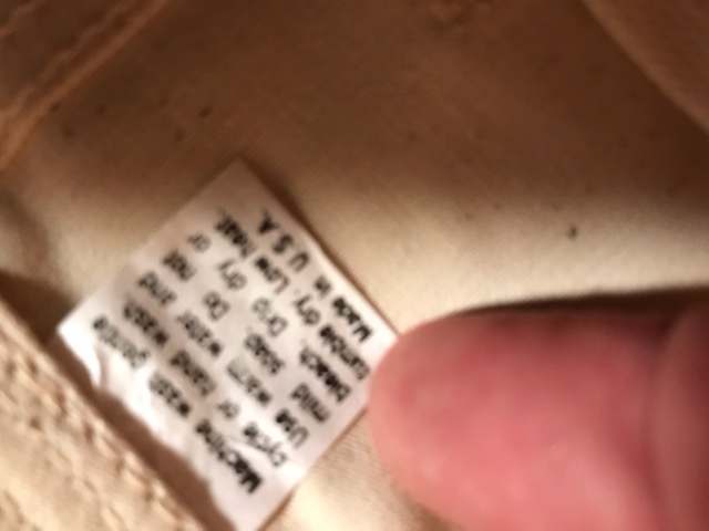  неиспользуемый товар CARTER`S машина ta-s painter's pants неотбеленная ткань 42talon Made in USA