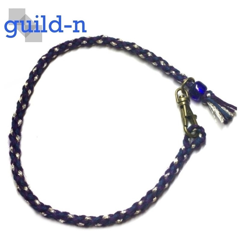 guild-n ★ NPG フック式 ヘンプ 麻 アンクレット ブレスレット 腕 足用 ミサンガ メンズ レディース 両用 サイズオーダー可