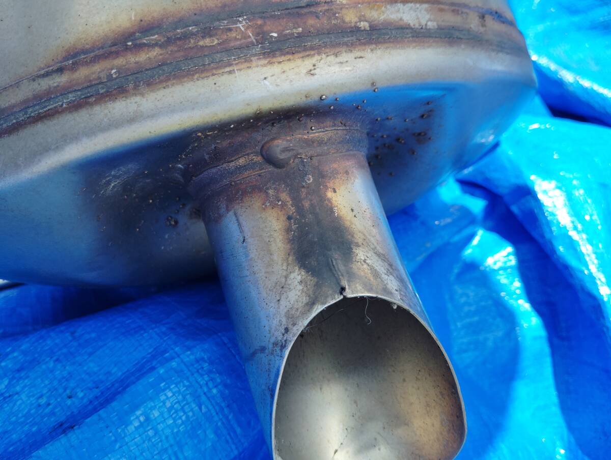 RU3 Vezel Hybrid VEZEL задний muffler 2WD 18307-T7B-902 включая доставку ( зеленый )