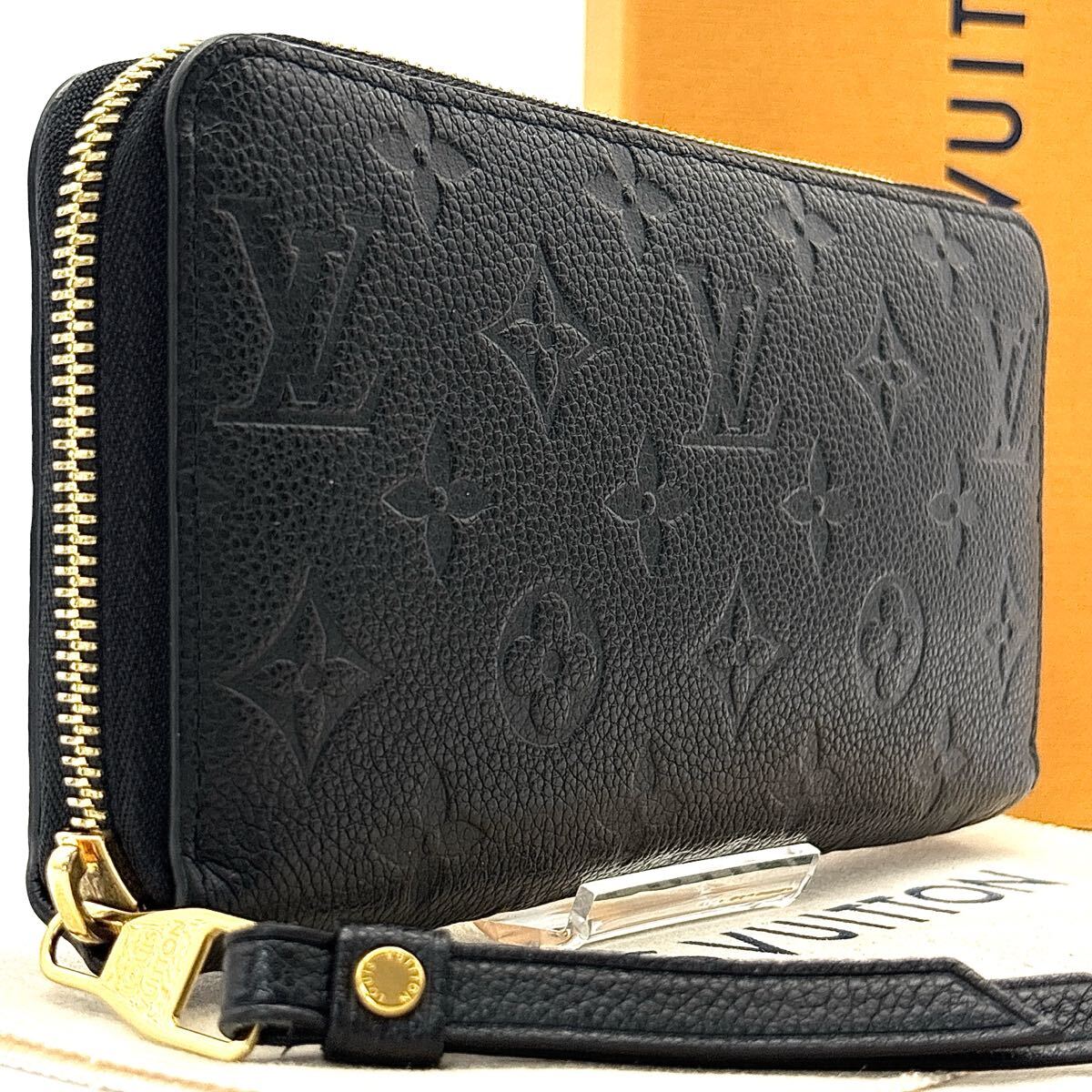 RFID◆未使用級(jí)◆LOUIS VUITTON ルイヴィトン ジッピーウォレット アンプラント ノワール ブラック 長(zhǎng)財(cái)布 ロングウォレット メンズ