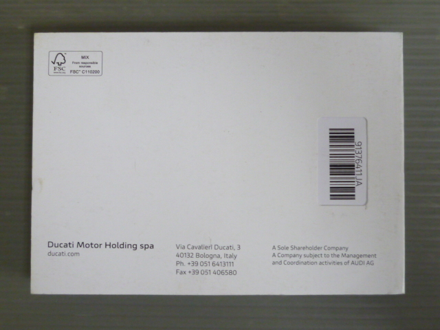 PANIGALE V4 Spaniga-re японский язык DUCATI Ducati инструкция для владельца инструкция по эксплуатации использование инструкция бесплатная доставка 