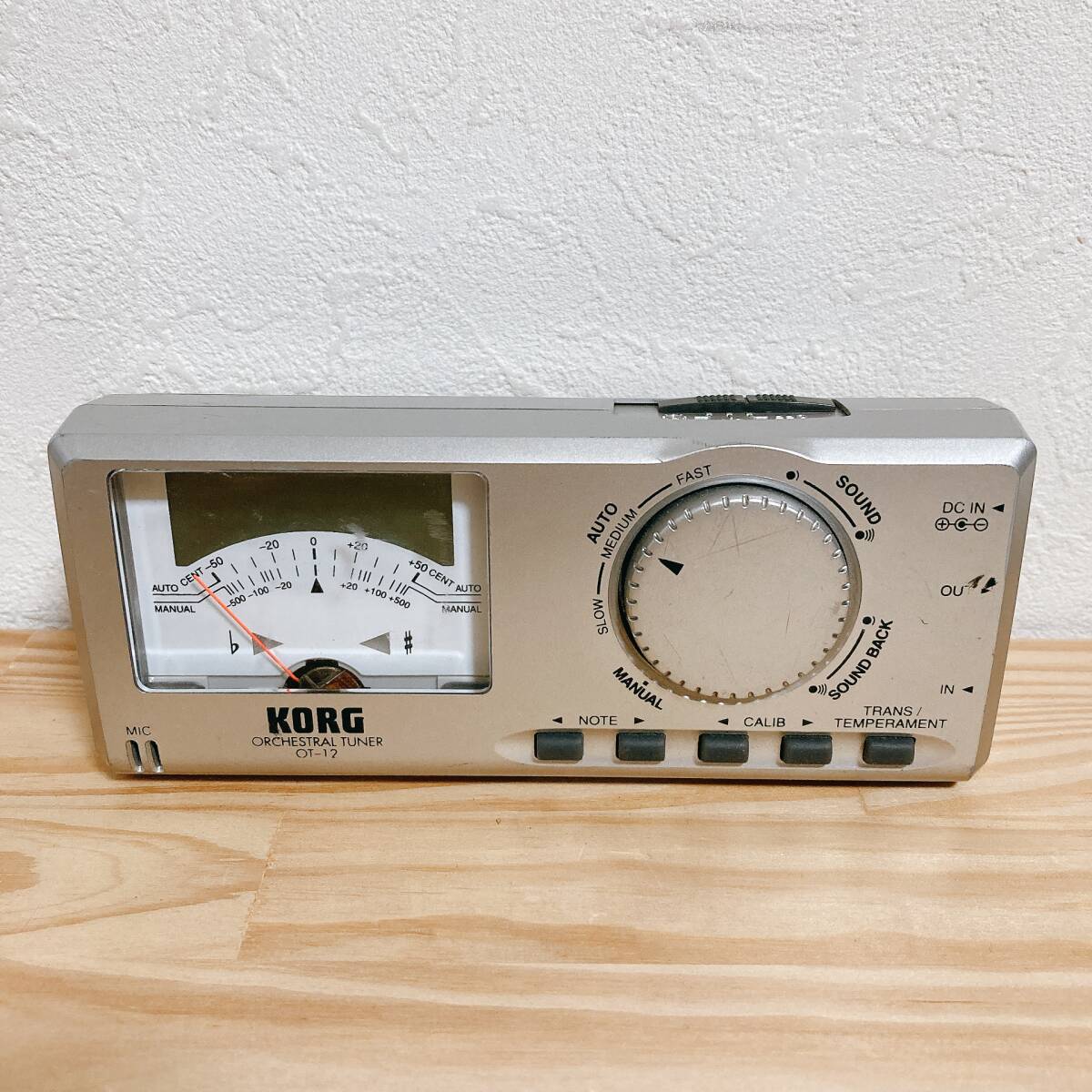 【ジャンク】KORG ORCHESTRAL TUNER OT-12 コルグ オーケストラル チューナー 動作不可★A2505-0212
