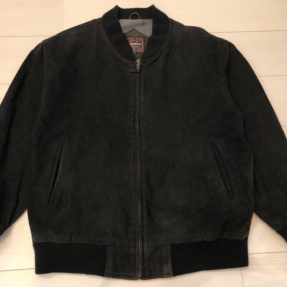 USA 古着 LOLDANTHONY レザージャケット スウェード