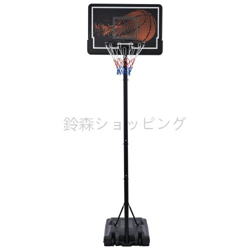 バスケットゴール 公式＆ミニバス対応 6段階高さ調(diào)節(jié) 210-305cm 移動(dòng)可 工具付き ゴールネット バックボード リング ミニバス 一般用屋外用