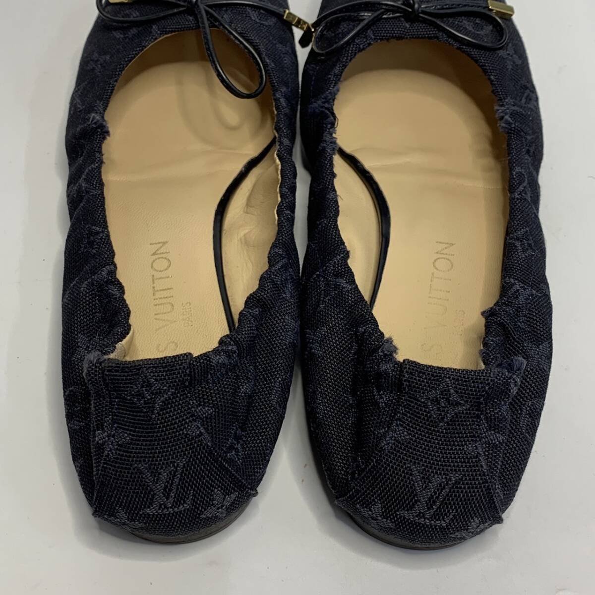 ルイヴィトン フラットシューズ36 1/2 LOUIS VUITTON ルイヴィトン フラットシューズ 36 1/2