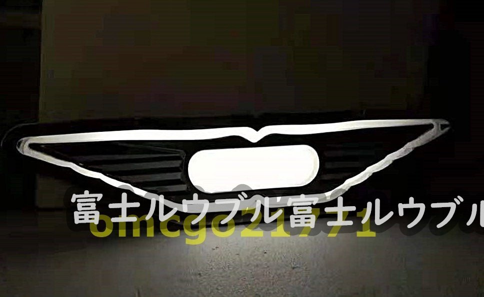 激安 高品質 日野 ふそう ISUZU フロント アンドン 大型 中型 バスマーク 鏡面 ステンレス製 ライト付き デコトラ レトロ 1P_画像5