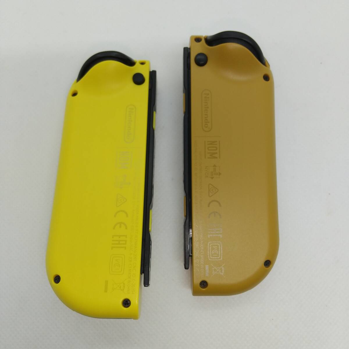 美品】①Switch ジョイコン Let's Go ピカチュウ＆イーブイ 左右
