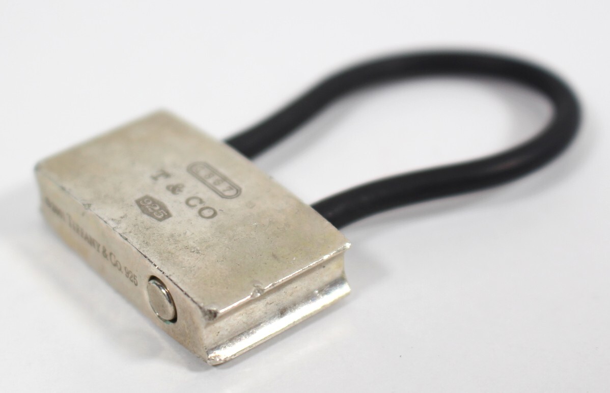 Y6770?！糁泄牌贰鬞IFFANY & Co. ティファニー キーホルダー 1837 925SV