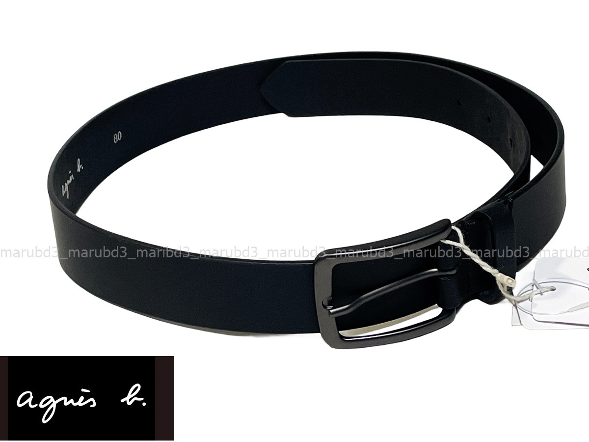 agnes b.　アニエスベー　 レザーベルト(85)[4]