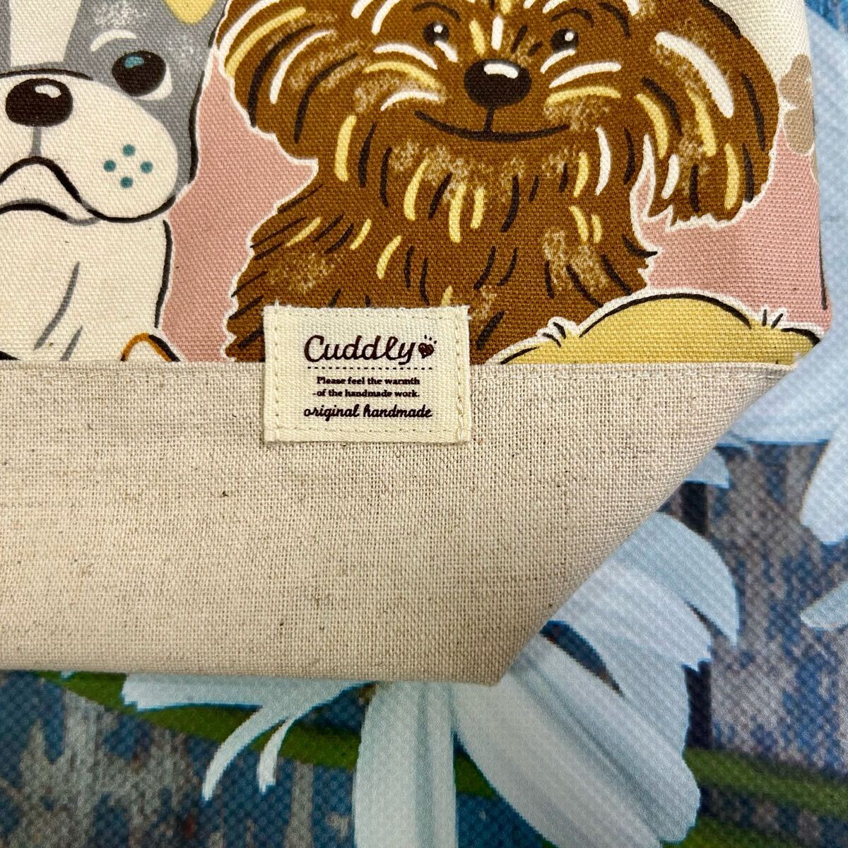  сумка для бэнто * one ko узор ( розовый )* ручная работа 