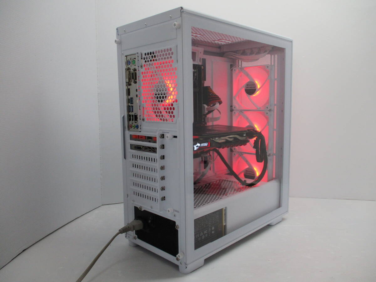 ☆オススメ美品高性能ミドルタワーゲーミング!Corei7-8世代+新品