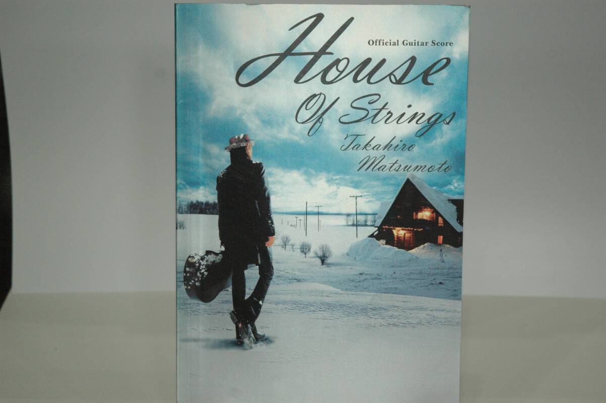 [ б/у : в хорошем состоянии ] Matsumoto Takahiro House Of Strings музыкальное сопровождение сборник ( официальный гитара оценка )