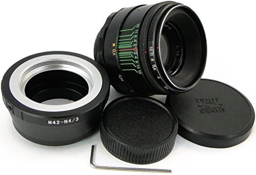 【中古:状態 良い】HELIOS 44-2 58mm F2 Russian Lens + Adapter Micro 4/3 MFT Mount Olympus