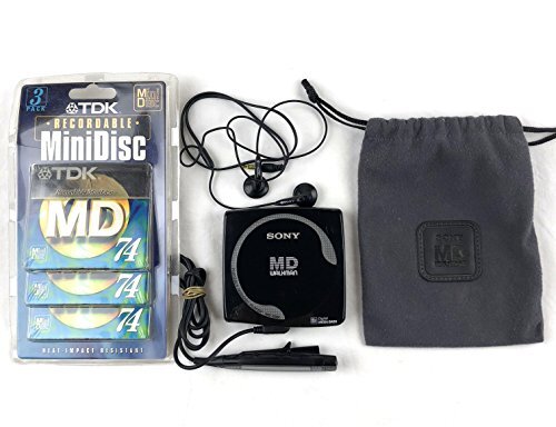 【中古:状態 良い】【中古 良品】 SONY MZ-E80 ポータブルMDプレーヤー　(shin