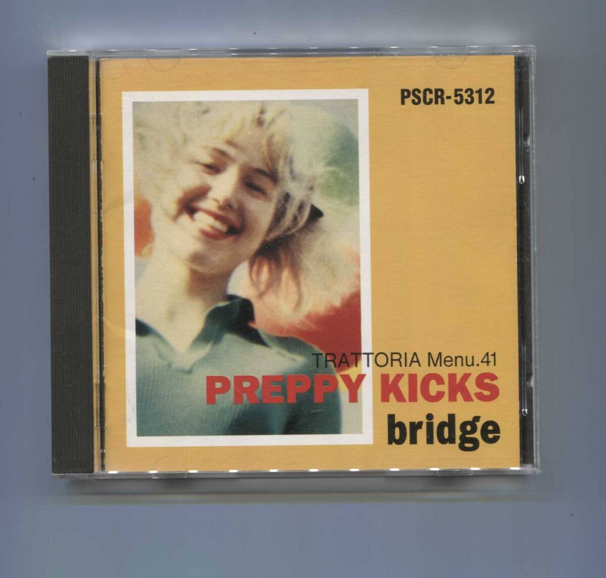 中古CD ■ BRIDGE カジヒデキ ■ PREPPY KICKS ■ TRATTORIA MENU. 41 歌詞付_画像1