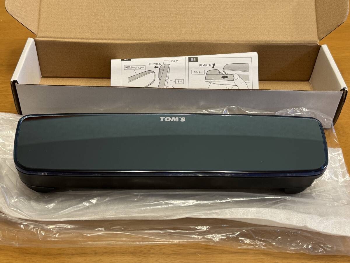 ☆ TOM'S トムス ワイドブルールームミラー （タイプ2） 87810-TS002　中古美品 ☆GR86 GRヤリス C-HR など