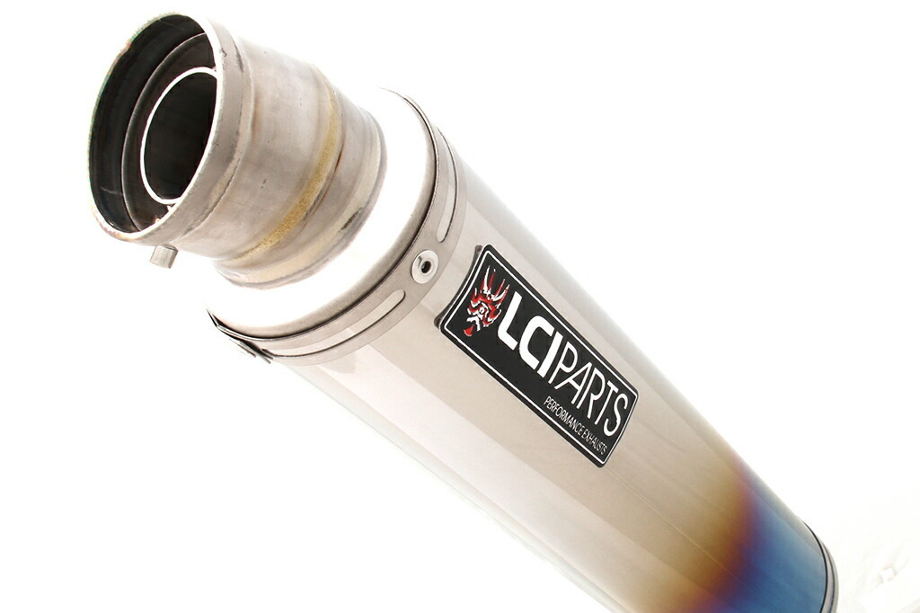 DUCATI ST2 ST3 ST4 LCIPARTS ラウンドフルチタンスリップオンマフラー