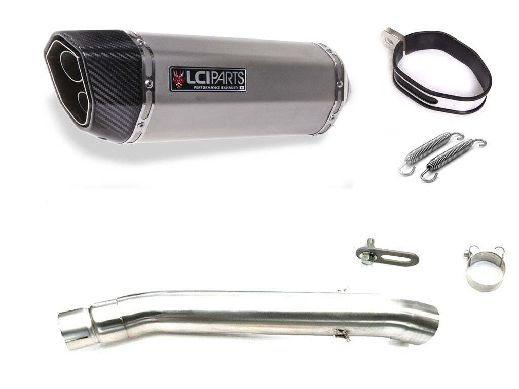 スズキ GSX-R1000 K1K4 2001-2004 LCIPARTS ツインエンド ステンレス スリップオンマフラー