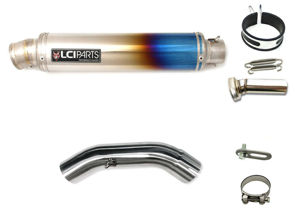 ハスクバーナ Husqvarna スヴァルトピレン250 401 SVARTPILEN 250 401 2020-2023 LCIPARTS ラウンドフルチタン スリップオン マフラー