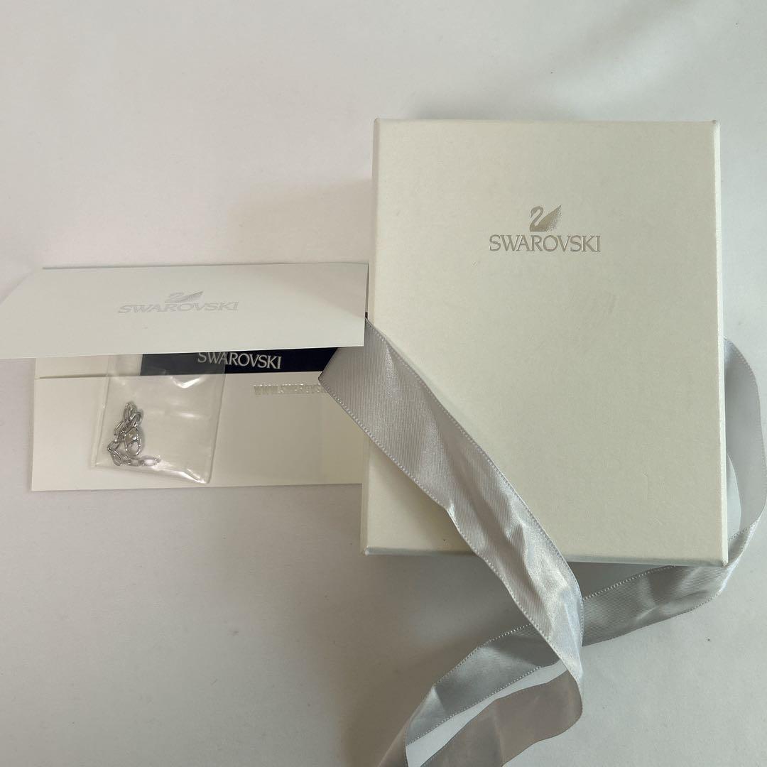 SWAROVSKI スワロフスキー ラインストーン シルバー ネックレス