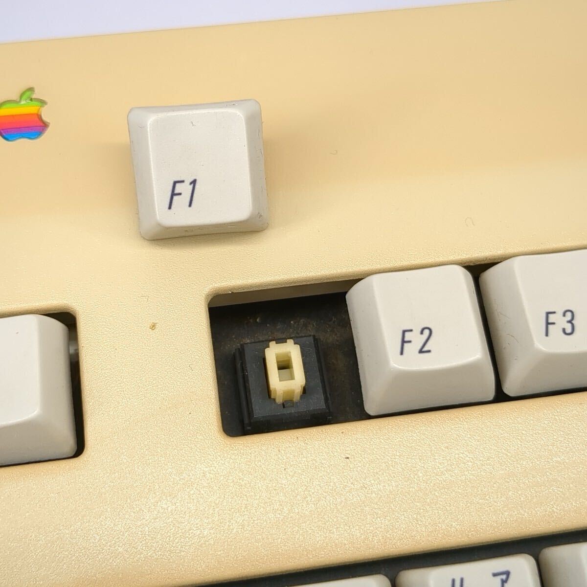 サ)[ジャンク扱い] Apple Extended Keyboard Ⅱ アップル