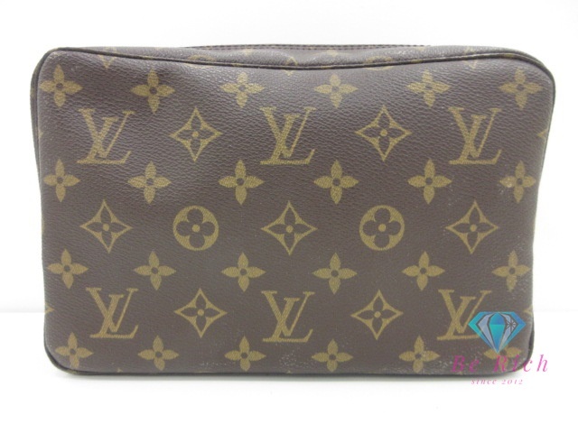  Louis Vuitton LOUIS VUITTON сумка монограмма tu разрозненный towa let 23 M47524 LV Logo Second сцепление [ б/у ][ бесплатная доставка ]bc2177