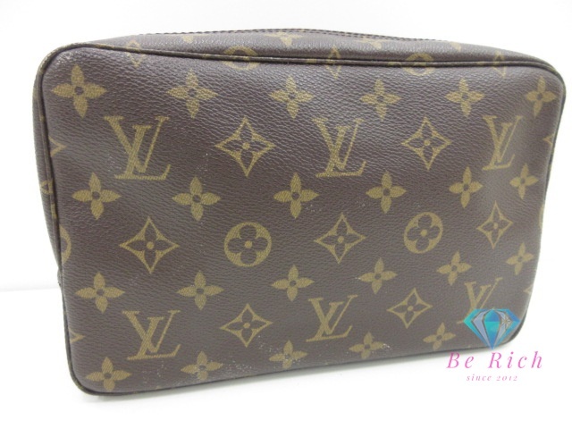  Louis Vuitton LOUIS VUITTON сумка монограмма tu разрозненный towa let 23 M47524 LV Logo Second сцепление [ б/у ][ бесплатная доставка ]bc2177