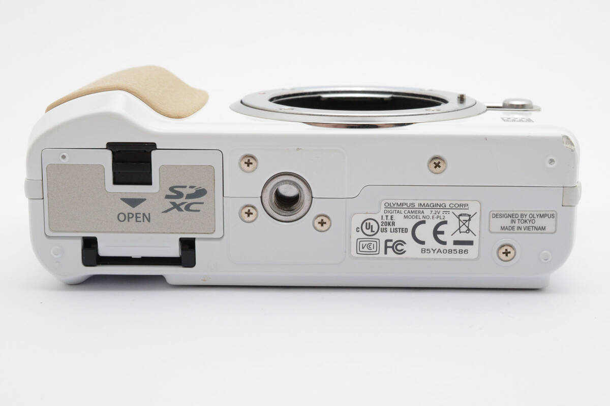 オリンパス ペンライト E-PL2 ミラーレスデジタルカメラボディ シャッター回数2175 ホワイト Olympus 783_画像8