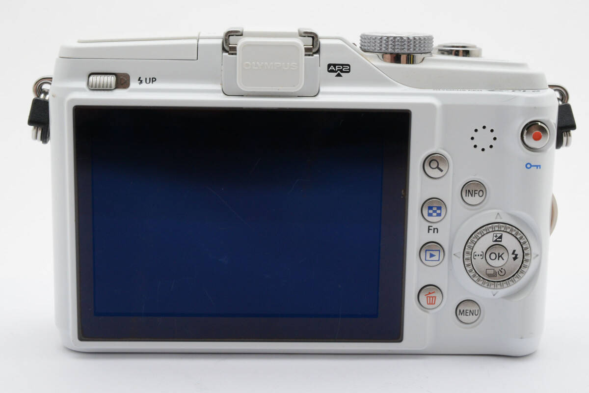 オリンパス ペンライト E-PL2 ミラーレスデジタルカメラボディ シャッター回数2175 ホワイト Olympus 783_画像5
