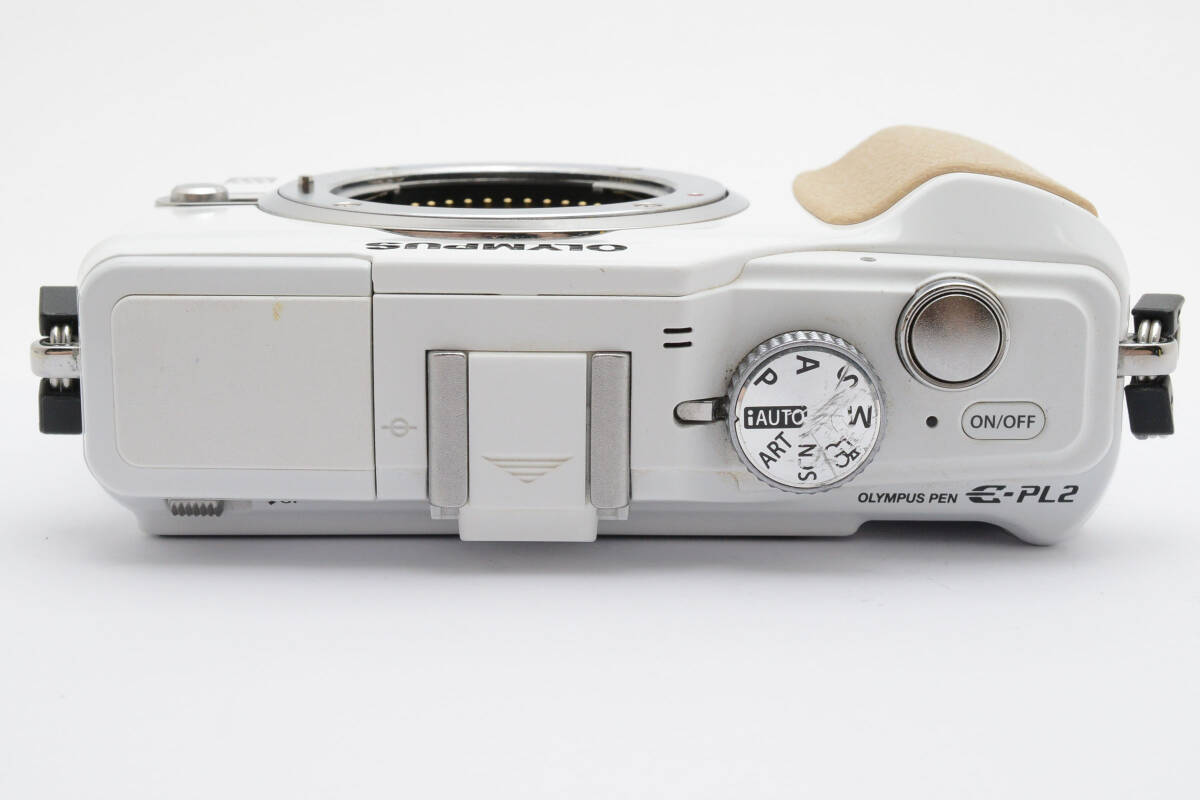 オリンパス ペンライト E-PL2 ミラーレスデジタルカメラボディ シャッター回数2175 ホワイト Olympus 783_画像7