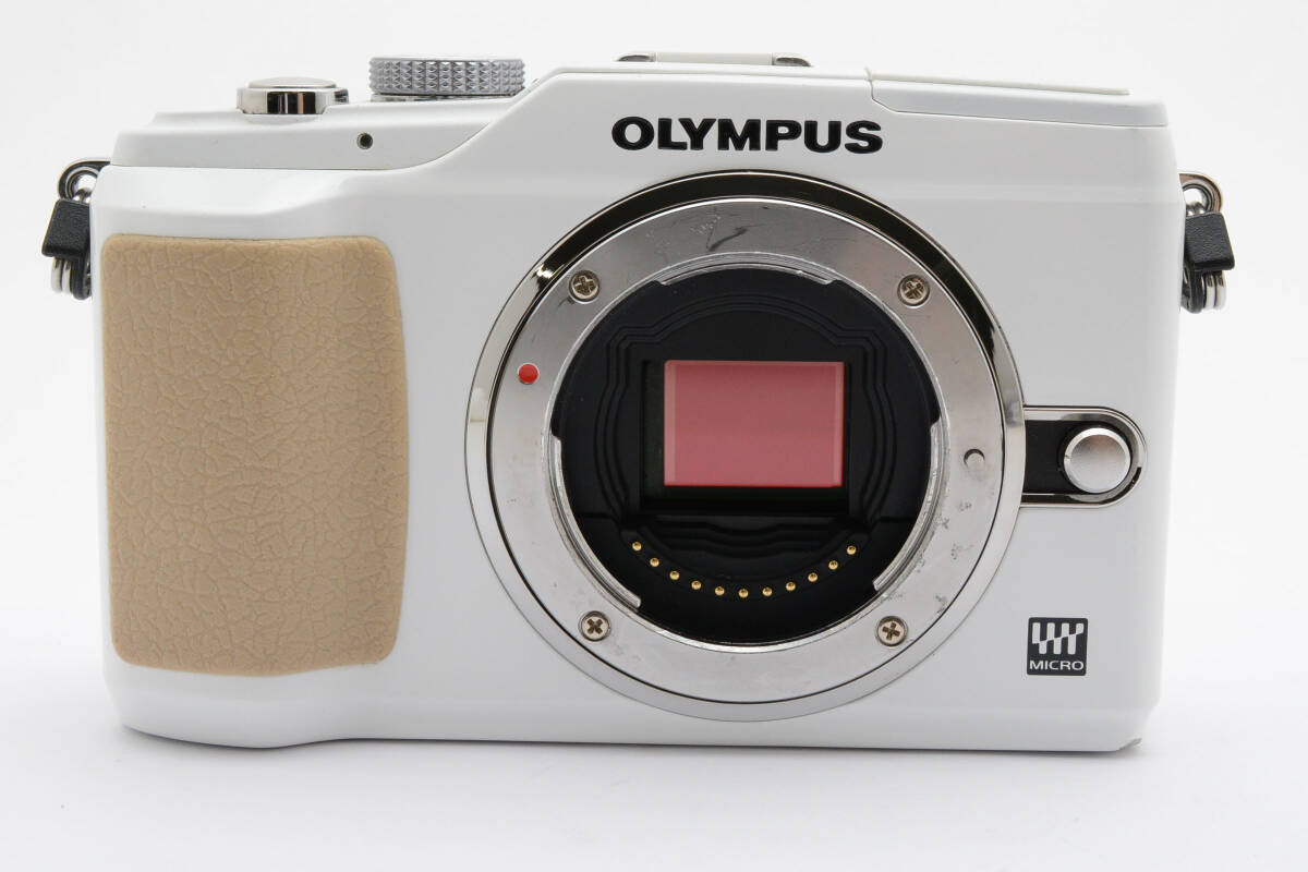 オリンパス ペンライト E-PL2 ミラーレスデジタルカメラボディ シャッター回数2175 ホワイト Olympus 783_画像3