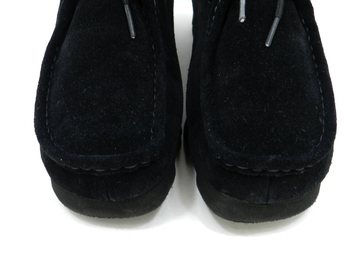 クラークス ワラビーゴアテックス UK7 箱付き CLARKS WallabeeGTX 中古品[B156U709]