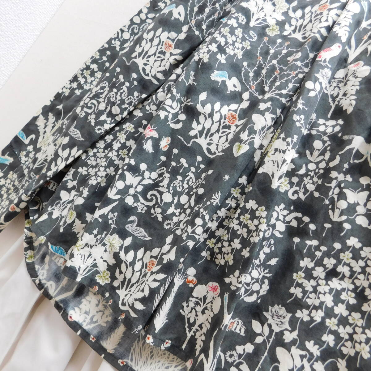 アフタヌーンティー★Afternoon Tea★新品同様★動物柄ブラウス★C128