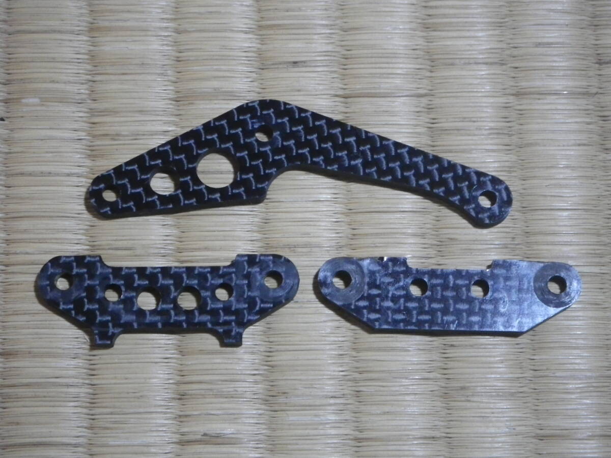 ★送料込み??！●京商 (OTW138) オプティマミッド カーボンプレートセット 中古品！！