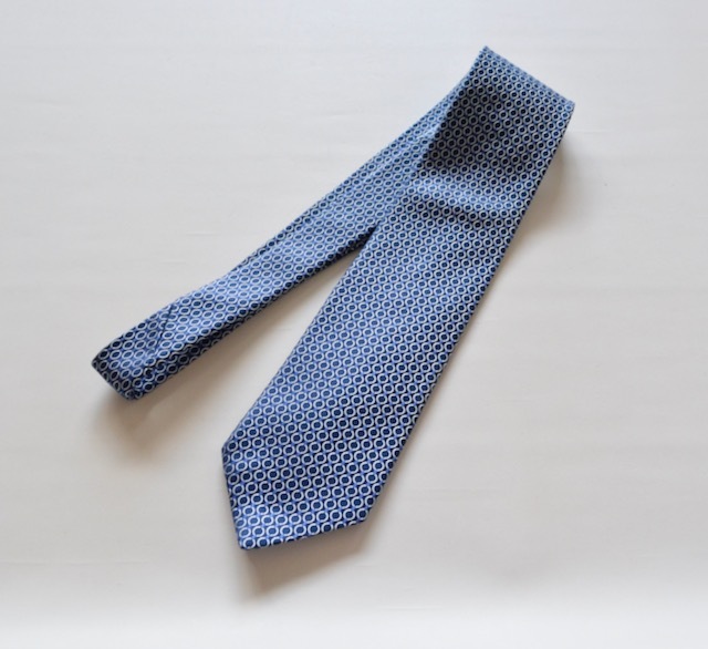 【 エルメネジルド ゼニア 】刺繍織 ネクタイ イタリア制