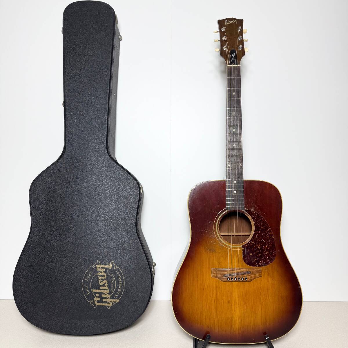 Gibson J-45 1969年製 USA製 アジャスタブル ブリッジ J45 Yahoo!オークション - Gibson J-45 1969年製 USA製