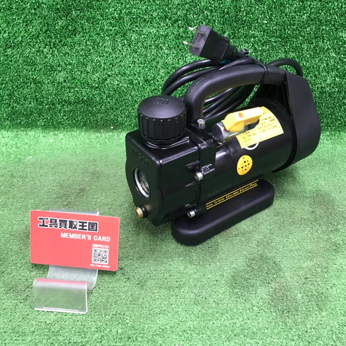 【中古品】★イチネンTASCO TA150SA-2 ウルトラミニ真空ポンプ　IT9OA3ROHC28