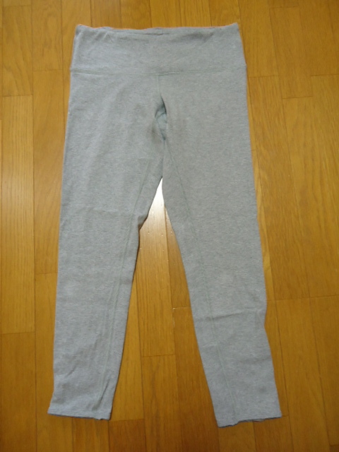 即決　ハワイ　lululemon　ルルレモン　ロングパンツ　女性　グレー色　6　Ｍ-Ｌ　ヨガ_画像1