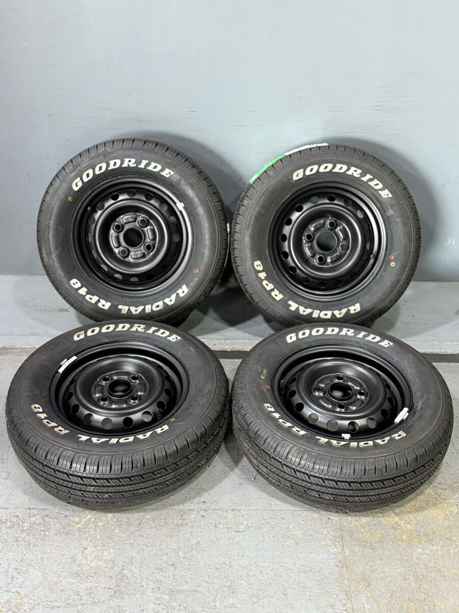 高田 Yahoo!オークション - 新品 ホワイトレター 165/70R12 GOODRIDE
