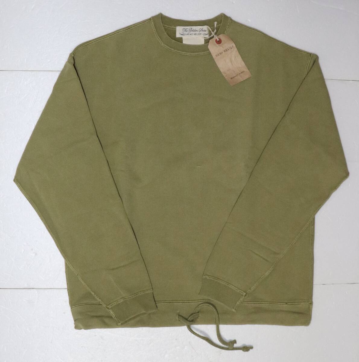 定価14800 新品 本物 REMI RELIEF スウェット L RN6004SD レミレリーフ 1234_画像1